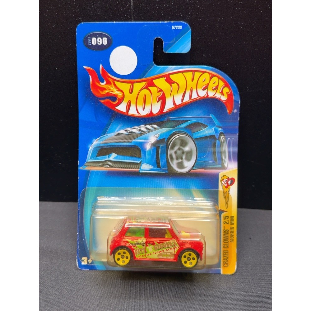 Hot Wheels 2003 Crazed Clowns Morris Mini #096 2/5 57233 Sealed